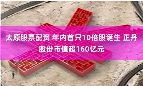 太原股票配资 年内首只10倍股诞生 正丹股份市值超160亿元